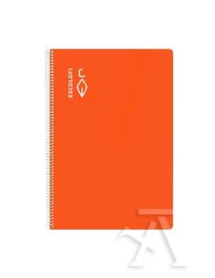 PAQ 5 BLOC Fº 50H 70G MILIMETRADO 2X2X16 ESCOLOFI NARANJA